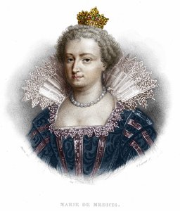 Portrait de Marie de Médicis (1573 - 1642), épouse d