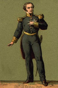 Portrait de Maximilien Sébastien Foy. Général et homme politique français (1775-1825)
