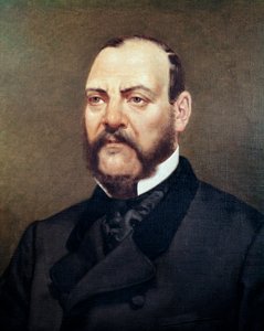 Portrait du politicien mexicain Ignacio Comonfort (1812-1863) Peinture anonyme - XIXe siècle Mexico, Musée national historique, Château de Chapultepec - Unknown artist