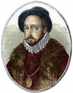 Portrait de Michel de Montaigne (1533-1592), écrivain français. - Unknown artist