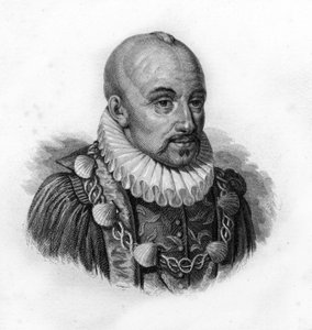 Portrait de Michel de Montaigne, gravure du XIXe siècle - Unknown artist