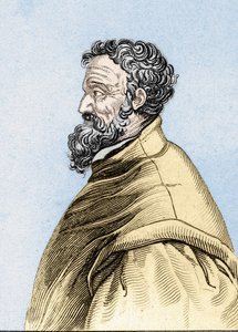 Portrait de Michelangelo Buonarroti dit Michel-Ange - Unknown artist