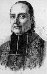 Portrait de Monseigneur Sibour, prélat français (1792 -1857) - Unknown artist