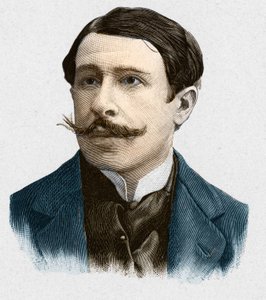 Portrait de Paul Adam (1862-1920), écrivain français - Unknown artist