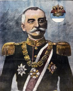 Portrait de Pierre Ier de Serbie (Karageorgevic)