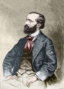 Portrait de Pierre Alexix Ponson du Terrail, écrivain, feuilletoniste - Unknown artist
