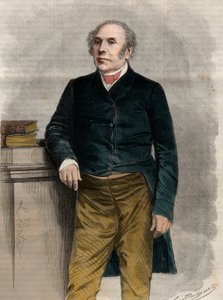 Portrait de Pierre Antoine Berryer (1790-1868), avocat et homme politique français. Gravure dans « L