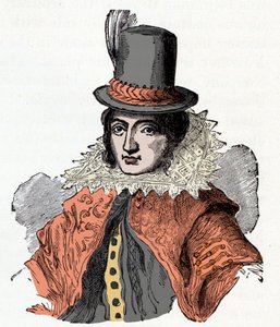Portrait de Pocahontas (Matoaka, Amatute), puis Rebecca Rolfe (ca. 1595-1617) - Unknown artist