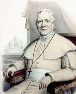 Portrait du pape Pie IX (Giovanni Maria Mastai Ferretti)