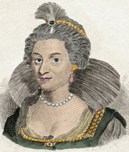 Portrait de la reine Anne de Danemark, reine d