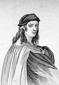 Portrait de Raphaël (Raffaello Sanzio 1483 - 1520), peintre italien - Unknown artist