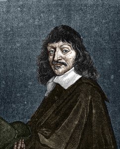 Portrait de René Descartes. 1596-1650.