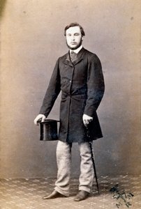 Portrait de Ricciotti Garibaldi (1847-1924), fils du patriote italien Giuseppe Garibaldi et de sa première femme Anita - Unknown artist