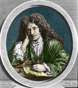 Portrait de Richard Delalande, surintendant de la Musique du Roi ; né le 15 déc. 1657 à Paris ; décédé le 18 janv. 1726 - Unknown artist