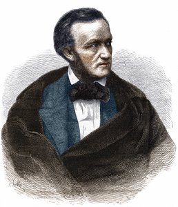 Portrait de Richard Wagner (1813 - 1883) - Unknown artist