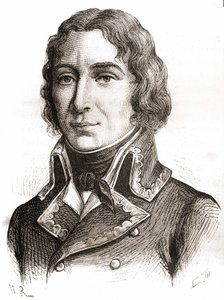 Portrait de Richepanse. Gravure du XIXe siècle. - Unknown artist