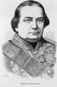 Portrait de Rigault de Genouilly - Unknown artist