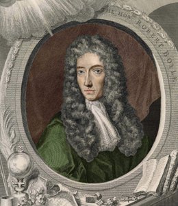 Portrait de Robert Boyle (1627 - 1691), physicien et chimiste irlandais - Unknown artist