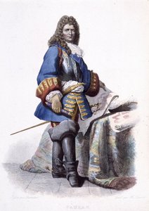 Portrait de Sébastien Le Prestre de Vauban, maréchal de France et ingénieur militaire (1633-1707) - dans « Le Plutarque Français »