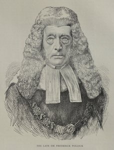 Portrait de Sir Federick Pollock