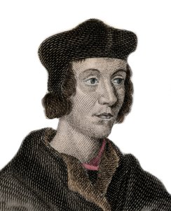 Portrait de Sir John Fortescue de Salden (vers 1531-1607), homme politique anglais, chancelier de l
