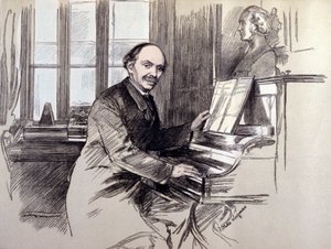 Portrait de Sir Julius Benedict (1804-1885). Compositeur et chef d