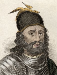 Portrait de Sir William Wallace (Braveheart) (ca. 1270-1305), chevalier écossais (gravure du 19ème siècle) - Unknown artist