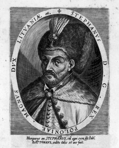 Portrait de Étienne Ier Bathory (1533-1586), prince de Transylvanie et roi de Pologne - Unknown artist