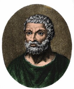 Portrait de Thalès de Milet - Unknown artist