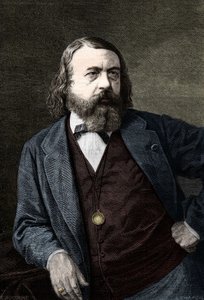 Portrait de Théophile Gautier (1811-1872), écrivain français - Unknown artist
