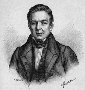 Portrait de Villemain, professeur et homme politique français (1790-1870) - Unknown artist