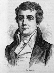 Portrait du vicomte Louis De Bonald (1754 - 1840) - Unknown artist
