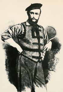 Portrait de Walter Clopton Wingfield - Unknown artist