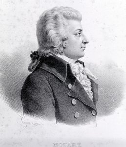 Portrait de Wolfgang Amadeus Mozart (1756 - 1791). - Unknown artist