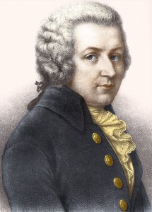 Portrait de Wolfgang Amadeus Mozart (1756-1791) - Unknown artist
