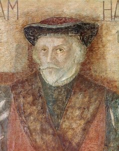 Portrait du médecin anglais William Harvey
