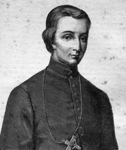 Portrait du «Bienheureux Pierre-Louis-Marie Chanel, mariste, premier martyr d
