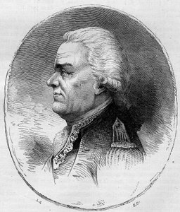 Portrait du comte de Grasse (François Joseph Paul, marquis de Grasse Tilly) (1722-1788), amiral français qui a participé à la guerre d