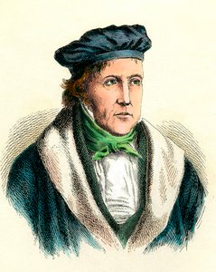 Portrait du philosophe allemand Georg Wilhelm Friedrich Hegel (1770-1831) - Unknown artist