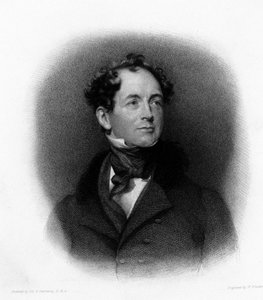 Portrait du poète irlandais Thomas Moore (1779-1852) - Unknown artist