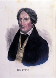 Portrait du médecin et homme politique italien Carlo Botta (1766-1837)