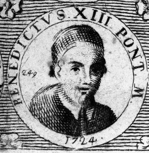 Portrait du Pape Benoît XIII (1649-1730).