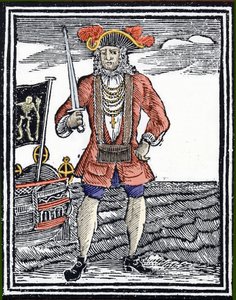 Portrait du pirate Bartholomew 