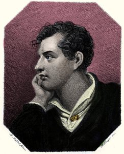 Portrait du poète George Gordon Byron