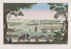 Portsmouth, Angleterre au 18ème siècle.