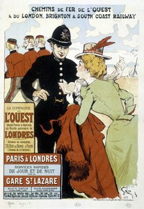 Affiche du chemin de fer de l