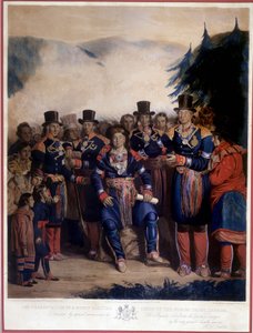 Présentation de la tribu nouvellement élue des Hurons
