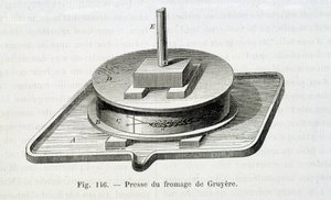 Presse à gruyère - dans « Les merveilles de l