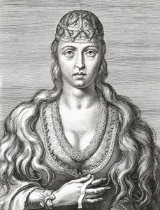 Princesse Jeanne du Portugal. Joana. Portrait.