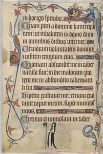 Psaume 26 ; une abbesse - Unknown artist